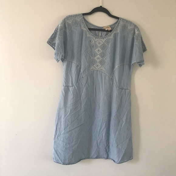 Holding Horses by Anthropologie Blue Dress NWOT - Picture 5 of 6